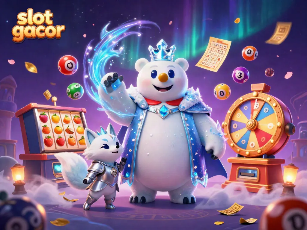 Experience thrilling gameplay with slot gacor, featuring vibrant gaming elements and dynamic characters.
